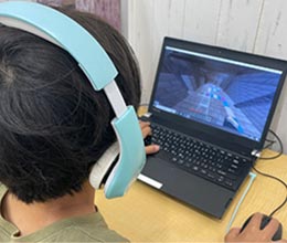 コードアドベンチャーの受講風景